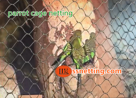 parrot netting, parrot cage mesh, stainless steel parrot fence netting.jpg